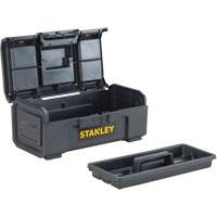 Toolbox, 16" W x Black/Yellow Pryde Industrial Inc.