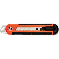 25mm Snap Off Blade Retractable Knife, Steel, Plastic Handle Pryde Industrial Inc.