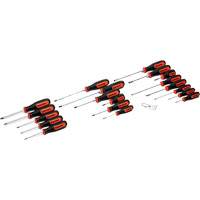 Dual Material Screwdriver Set, 20 Pcs. Pryde Industrial Inc.