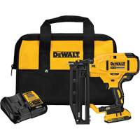 Ensemble de cloueuse droite sans fil pour la finition de cal 16 XR, 20 V, Lithium-ion Pryde Industrial Inc.