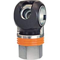 Raccord industriel rapide TOPQUIK SC, Acier nickel&eacute;, 1/2", NPT femelle, 359 PSI Pryde Industrial Inc.