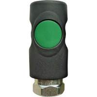 Raccord rapide TOPQUIK S1 Ultraflo 7,8 mm, Composite en polyester/Acier inoxydable, 1/4", NPT femelle, 174 PSI Pryde Industrial Inc.