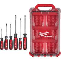 Ensemble de tournevis &agrave; prise coussin&eacute;e avec organisateur compact &agrave; profil bas PACKOUT, 6 m Pryde Industrial Inc.