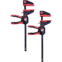 One-Hand Bar Trigger Clamps with 360° Rotating Handle Set, 12" (304.8 mm) Pryde Industrial Inc.