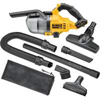 Aspirateur &agrave; main sans fil pour d&eacute;chets secs, 20 V, Capacit&eacute; 0,18 gal Pryde Industrial Inc.