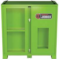 Armoire de rangement d'&eacute;PI sur place, Acier, Vert lime haute visibilit&eacute; Pryde Industrial Inc.