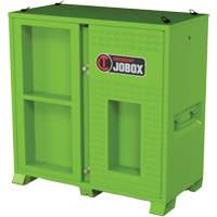 Armoire ventil&eacute;e pour le rangement d'&eacute;PI sur place, Acier, Vert lime haute visibilit&eacute; Pryde Industrial Inc.
