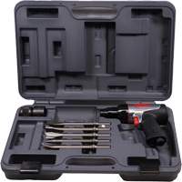 Marteau pneumatique robuste avec burins, 16,2 pi³/min, 1/4" NPT, 3330 coups/min, 3/4" x 2-1/2" (19,05 mm x 63,5 mm) Pryde Industrial Inc.