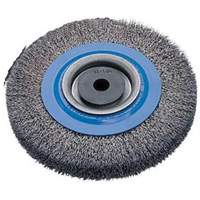 Brosses rotatives &agrave; fils torsad&eacute;s d'&eacute;tabli, 6" dia., Fils 0,0118", Arbre 1/2" - 1-1/4" Pryde Industrial Inc.