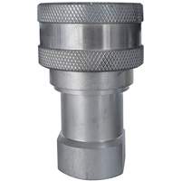 Hydraulic Quick Coupler - Stainless Steel Manual Coupler, Brass/Stainless Steel Pryde Industrial Inc.