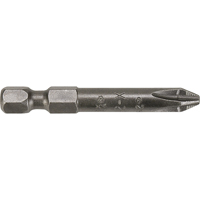 1/4" Phillips Power Drive, ACR, Phillips, #1 Tip, 1/4" Drive Size, 1-15/16" Length Pryde Industrial Inc.