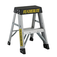 Industrial Extra Heavy-Duty Step Stool/Ladders, 2', Aluminum, 300 lbs. Capacity, Type 1A Pryde Industrial Inc.