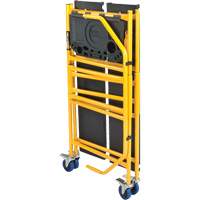 Jobsite Series 4' Safety Rail & Tool Shelf Scaffold Kit, Steel Frame, 49-1/2" D x 57-3/4" H Pryde Industrial Inc.