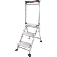 Jumbo Step™ Ladder, 2.2', Aluminum, 375 lbs. Capacity, Type 1AA VD613 | Pryde Industrial Inc.