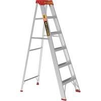Step Ladder, 6', Aluminum, 200 lbs. Capacity, Type 3 Pryde Industrial Inc.