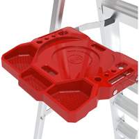 Step Ladder with Paint Tray, 6', Aluminum, 200 lbs. Capacity, Type 3 Pryde Industrial Inc.