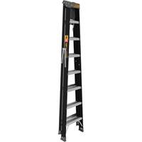 Step Ladder with Paint Tray, 8', Fibreglass, 250 lbs. Capacity, Type 1 Pryde Industrial Inc.