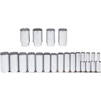 Jeu de douilles, 19 Mcx, Prise de 1/2", Profond Pryde Industrial Inc.