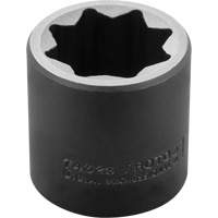 Socket, Impact, 1", 1/2" Drive, 18 Points Pryde Industrial Inc.