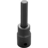 Socket Bit, Hex, 10 mm x 3-1/4" L, 1/2" Drive Pryde Industrial Inc.