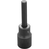 Socket Bit, Hex, 8 mm x 3-1/4" L, 1/2" Drive Pryde Industrial Inc.