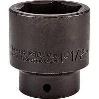 Socket, Impact, 1-1/2", 1/2" Drive, 6 Points Pryde Industrial Inc.