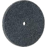 Standard Abrasives 500 Series Soft Density Unitized Wheels, 3" x 1/4", 1/4" Arbor, Fine Grit, Silicon Carbide Pryde Industrial Inc.
