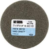 Standard Abrasives Unitized Wheel, 3" x 1/8", 1/4" Arbor, Medium Grit, Aluminum Oxide Pryde Industrial Inc.