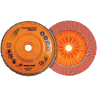Enduro-Flex Turbo Flap Disc, 4-1/2" x 5/8"-11, Type 27S, 36/60 Grit, Ceramic Pryde Industrial Inc.