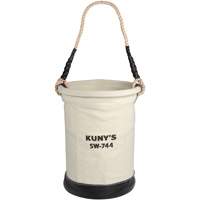 Heavy-Duty Buckets, 11" L x 11" W x 16" H, Canvas, Beige Pryde Industrial Inc.