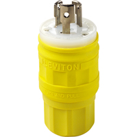 Dispositif verrouillable de qualit&eacute; industrielle, Plastique, 15 A, 125 V, L5-15P Pryde Industrial Inc.