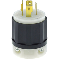 Dispositif verrouillable de qualit&eacute; industrielle, Nylon, 20 A, 125 V/250 V, L14-20P Pryde Industrial Inc.