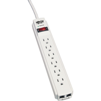 Limiteurs de surtension Protect-It, 6 Prises, 720 J, 1800 W, Cordon 4' Pryde Industrial Inc.