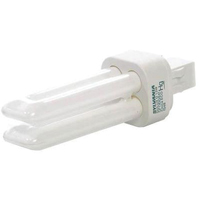 Compact Flourescent Lamp, D (T4), 13 W, 2700 K, GX23-2 Base, 10000 hrs. Pryde Industrial Inc.