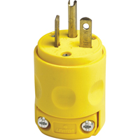 Grounding Plug, Plastic, 20 A, 250 V Pryde Industrial Inc.