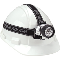 Headlamp, LED, 28 Lumens, 20 Hrs. Run Time, AAA Batteries Pryde Industrial Inc.