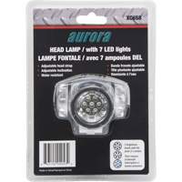 Headlamp, LED, 28 Lumens, 20 Hrs. Run Time, AAA Batteries Pryde Industrial Inc.