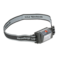 Lampe frontale HeadsUp Lite 2610, DEL, 30 lumens, 19 hres de fonctionnement, piles AAA Pryde Industrial Inc.