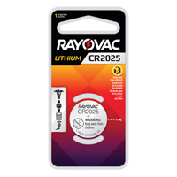 CR2025 Lithium Coin Cell Battery, 3 V Pryde Industrial Inc.