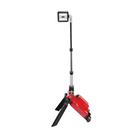 Tour d'&eacute;clairage double de chantier M18 Rocket avec cl&eacute; unique, DEL, 60 W, 5400 lumens, Boîtier en Plastique Pryde Industrial Inc.