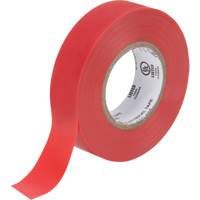 Electrical Tape, 19 mm (3/4") x 18 M (60'), Red, 7 mils Pryde Industrial Inc.