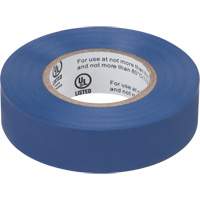 Electrical Tape, 19 mm (3/4") x 18 M (60'), Blue, 7 mils Pryde Industrial Inc.