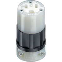 Connecteur verrouillable de calibre industriel, 5-20R, Nylon Pryde Industrial Inc.