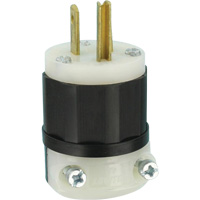 Hospital Grade Extension Plug, Nylon, 15 Amps, 125 V Pryde Industrial Inc.