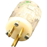 Hospital Grade Extension Plug, Nylon, 15 Amps, 125 V Pryde Industrial Inc.