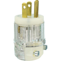 Hospital Grade Extension Plug, Nylon, 15 Amps, 125 V Pryde Industrial Inc.