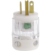 Hospital Grade Extension Plug, Nylon, 20 Amps, 125 V Pryde Industrial Inc.