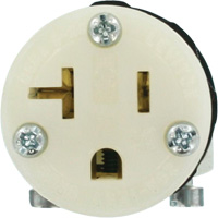 Hospital Grade Extension Plug Connector, 5-20R, Nylon Pryde Industrial Inc.