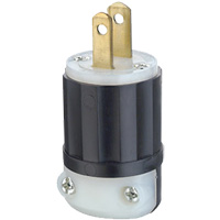 Hospital Grade Extension Plug, Nylon, 15 A, 125 V Pryde Industrial Inc.