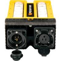 Syst&egrave;me avec t&ecirc;te d'&eacute;clairage modulaire et support, DEL, 24 W, 3000 lumens, Boîtier en Aluminium Pryde Industrial Inc.